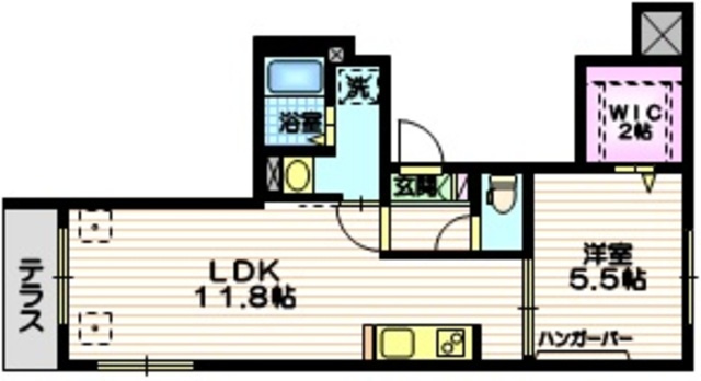 Ｈａｕｓ１３１９Ｎ（ハウスイチサンイチキュウエヌ）の間取り|１フロア２世帯