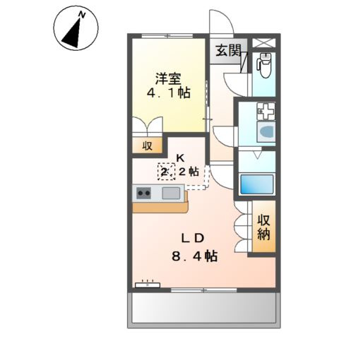 コンフォルトの間取り