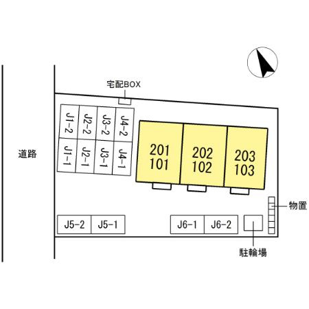 エレガンシエルの区画図