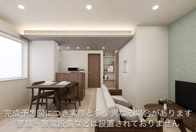 レーヴ・クレール東中央|※完成予想図につき、実物とは多少異なる場合があります。