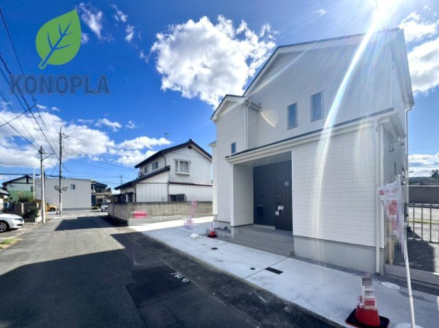 【新築戸建】前橋市上新田町680番の外観|■外観｜永く住むほどに愛着を深める、味わい豊かなデザインのオウチです♪まずはご見学ください♪