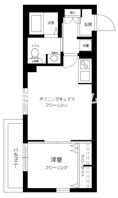 ウェルスクエア蒲田EASTの間取り