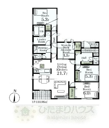 野田市木間ケ瀬第3　新築戸建　4号棟