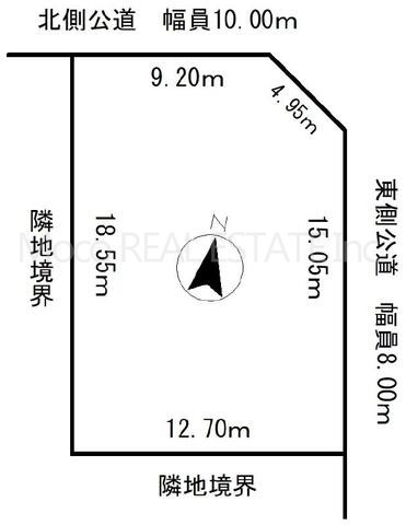 【区画図】 | 北見市花月町新築住宅