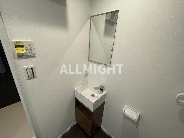 稲城市矢野口のアパートの洗面所|★お部屋探しはオールマイト不動産までご相談下さい♪