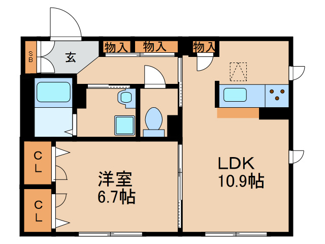 リバーツリーの間取り