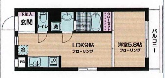 ルモンピエール新大塚の間取り