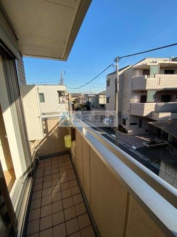 ボヌール千川一号館のバルコニー