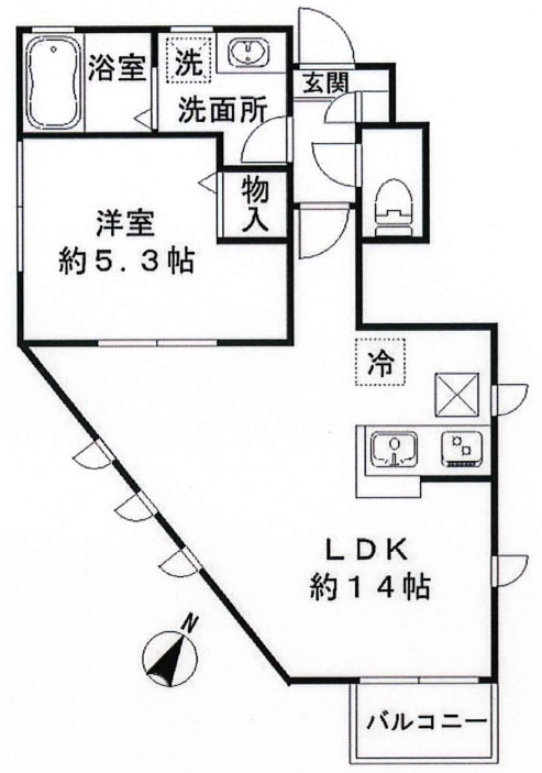 Court Arivioの間取り
