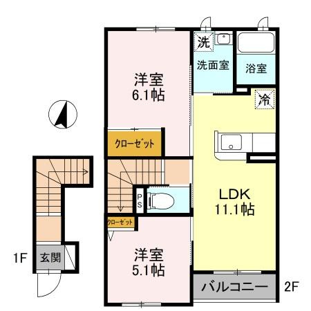 アート・ソレイユの間取り