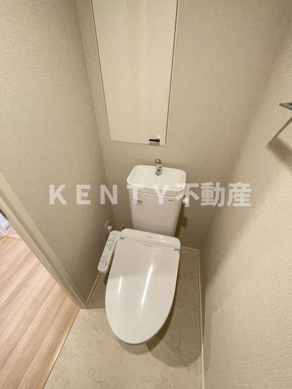 【トイレ】 | パークリュクス蒲田一丁目 | 落ち着いたトイレです
