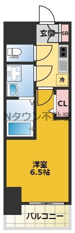 【間取り】 | S-RESIDENCE今池駅前 | 間取りです