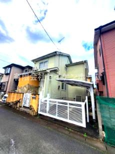 深谷　中古住宅の前面道路含む現地写真