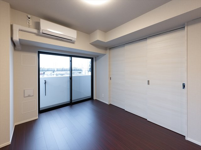 DIPS東十条駅前RESIDENCEの和室|開放的な寝室です