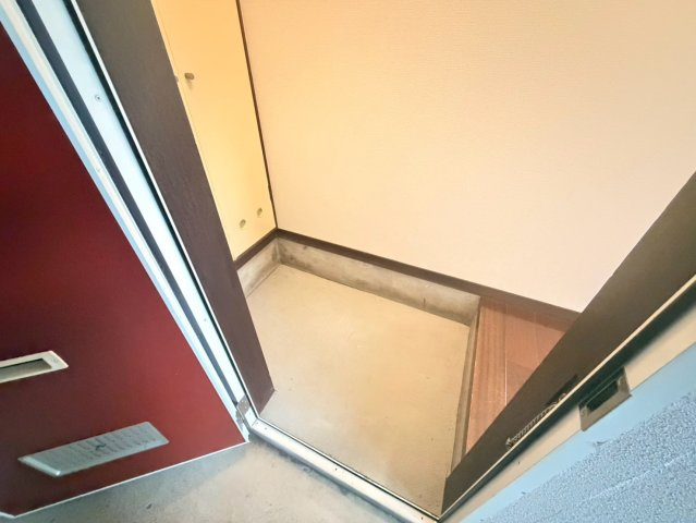 コーポあかさわのバルコニー