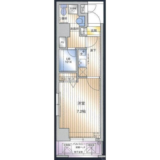 【間取り】 | アクタス博多駅前