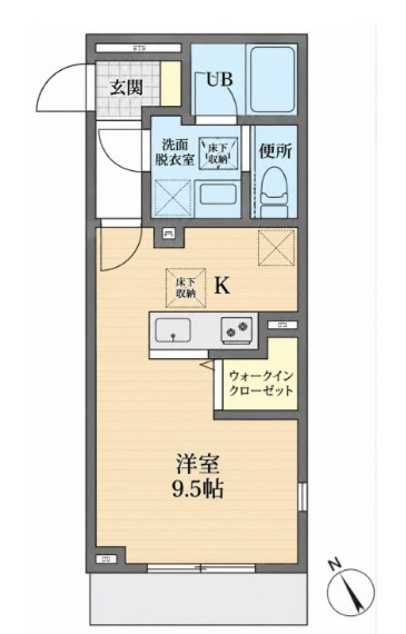 Vest Falenの間取り