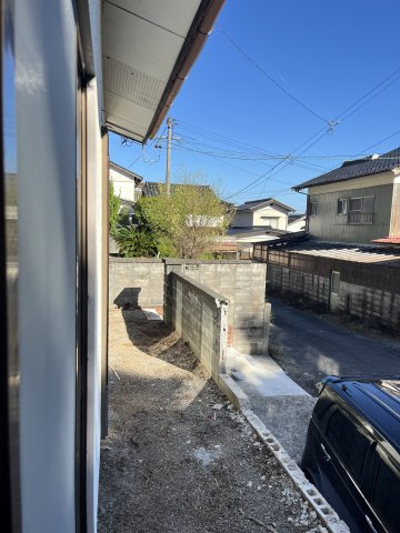 南部町東町S貸家の庭