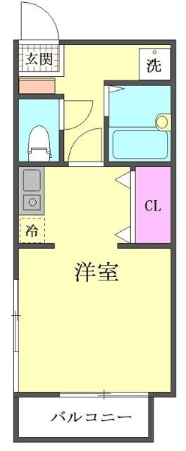 Ｂｒｉｌｌａｎｔｅ平和島(ブリランテヘイワジマ)の間取り