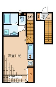 Ｃａｓａ　Ｍａｒｒｏｎｅの間取り|間取りです。