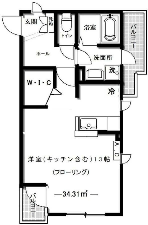 コインブラ の間取り|間取りです。