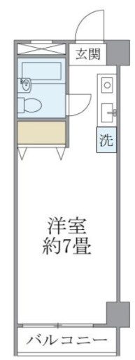 ハウスチェリー上馬の間取り