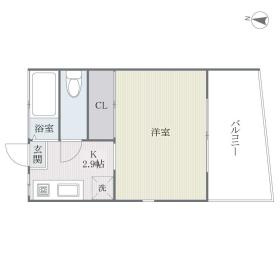アプリコット渡辺通りの間取り