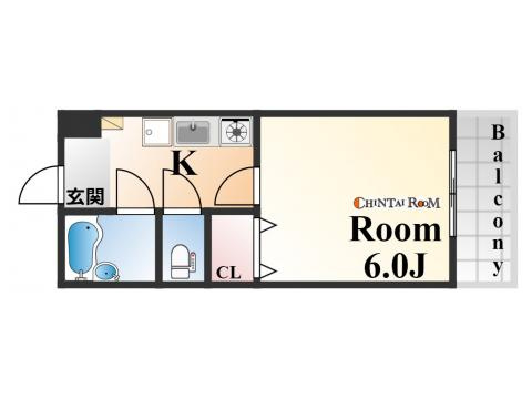 ハイツモカの間取り