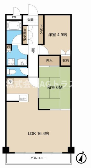 【間取り】 | ドミール東大宮