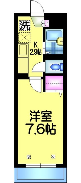 ベルドミールの間取り|★南東向き★
