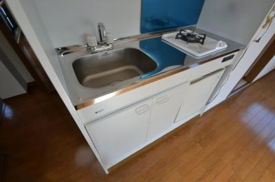 神戸市灘区大石南町２丁目の賃貸マンションのキッチン