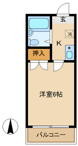【間取り】 | Ｋハイツ