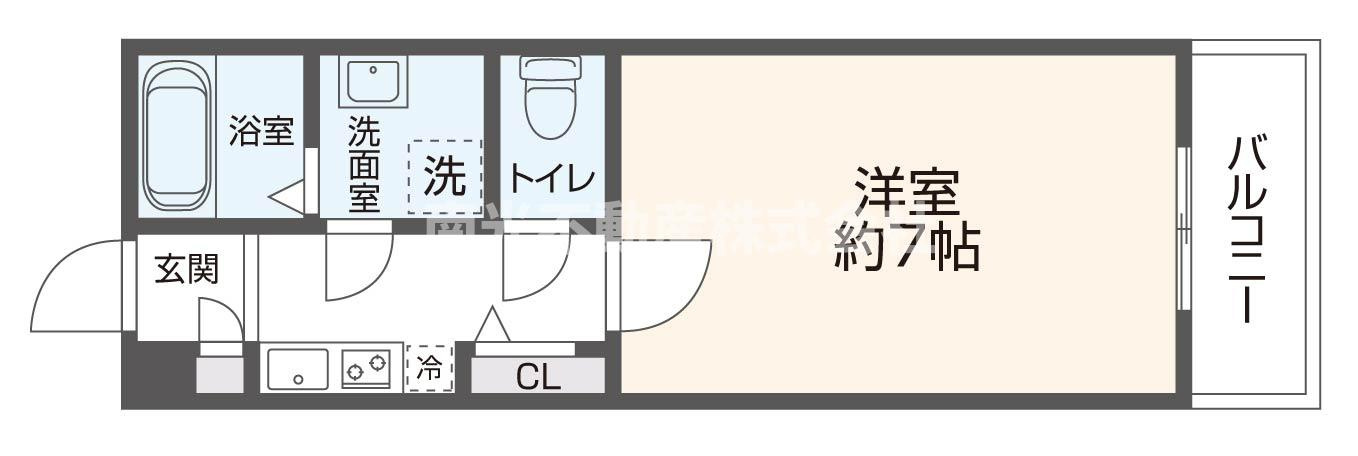 INOVE小若江の間取り