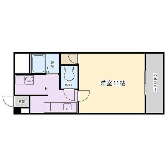 ハミルトンⅡの間取り|使い勝手の良い間取りです♪