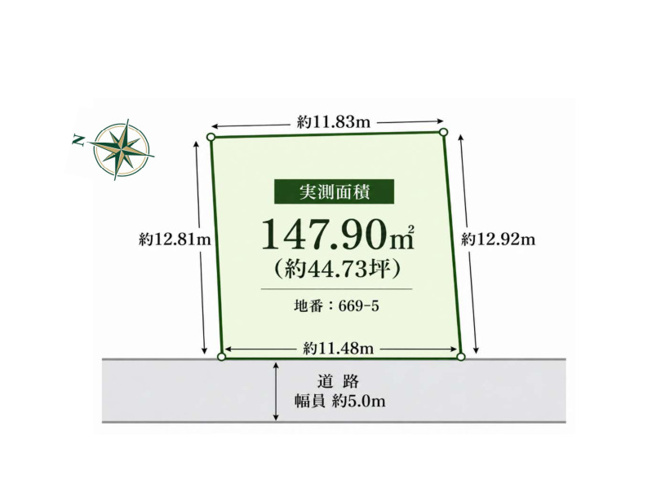 【土地図】 | 玉川学園売地 | 図面は概略を示すもので、現況と異なる場合は現況を優先します。境界や測量の有無、建築条件、建てられる建物の大きさなど、気になる点は担当者が資料をもとにご説明します。お気軽にご相談ください。