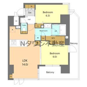 【間取り】 | S-RESIDENCE徳川altano | 間取りです。