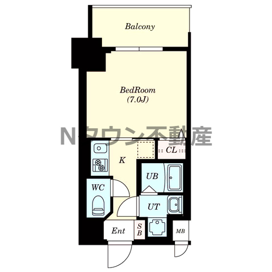 【間取り】 | S-RESIDENCE浄心East | 間取りです。