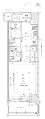 【間取り】 | ザ・レジデンス・オブ・トーキョーＫＫ０６
