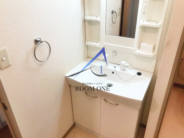 パレスサントピアⅠの洗面所|洗面台です。