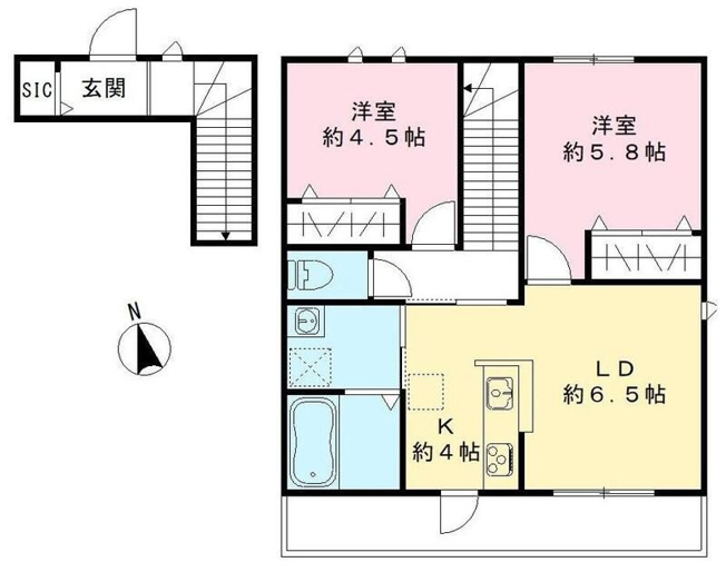 【間取り】 | カサベルデ高円寺