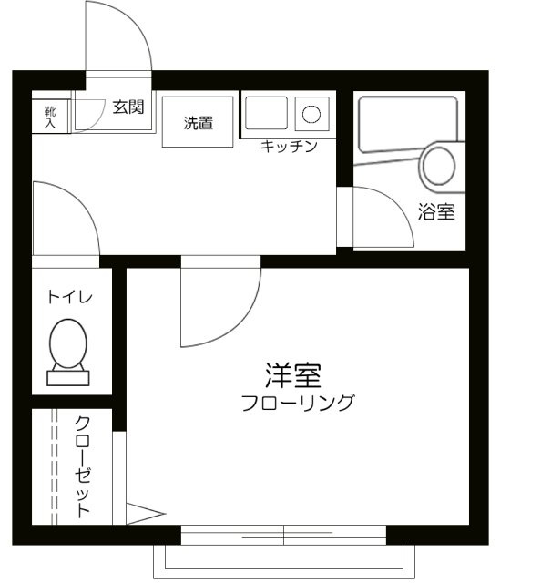 ＯＺ弐番街の間取り