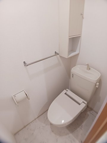 クリーンハイツ　あおいのトイレ|トイレもきれいです