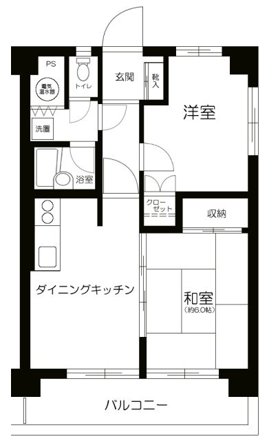 エーデルハイム１５５の間取り