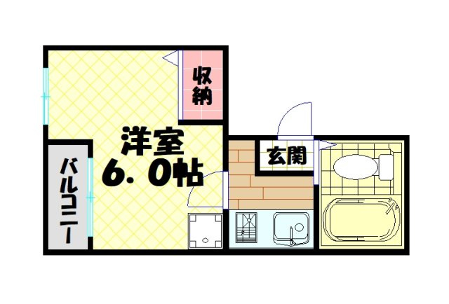 【間取り】 | デイズ桜川II