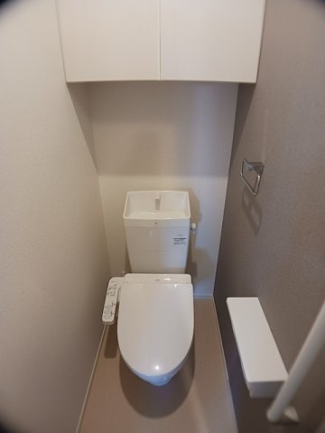 シャン・ド・フルールＮのトイレ|落ち着いたトイレです