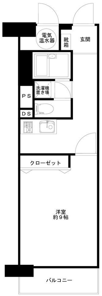 コープ野村亀戸東棟の間取り|間取りです。