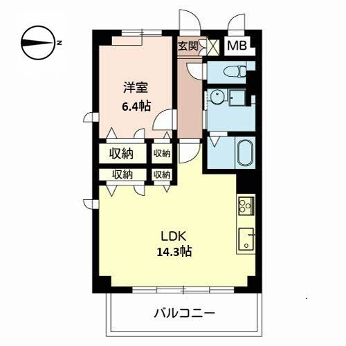 プルミエール・ソレイユの間取り