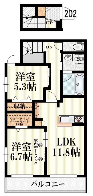 秀明舎の間取り