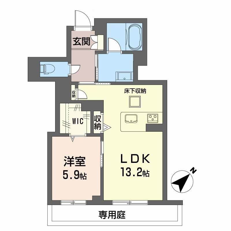 フィグ古江東町の間取り
