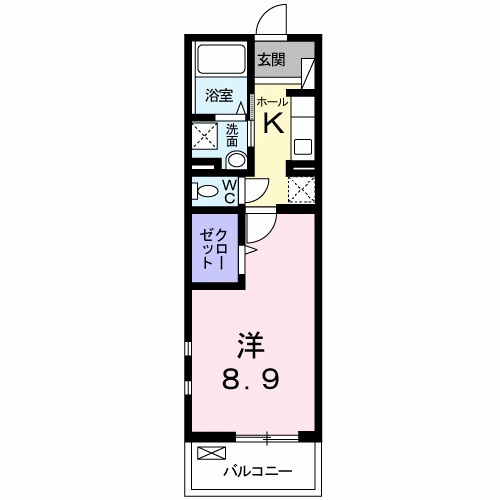 メゾン・ボヌールⅢの間取り|間取図